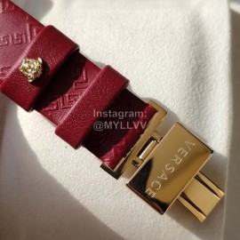 Versace Vcq Series Quartz Watch For Women Red