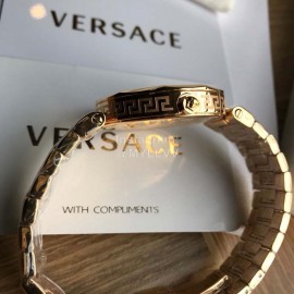 Versace 36mm Dial Steel Strap Quartz Watch For Women