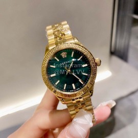 Versace Lenyium Lady 36mm Luminous Dial Watch