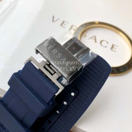 Versace Vcn 44mm Dial Sapphire Glass Watch Navy