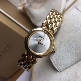 Versace Vebm Series Sapphire Glass 32mm Dial Watch For Women Gold