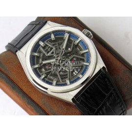 Zenith Defy Classic Hollowed Out Watch Black