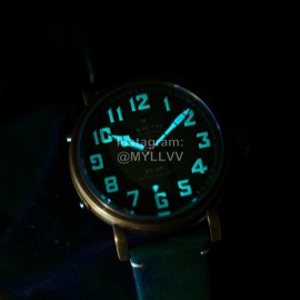 Zenith 45mm Dial Soft Strap Luminous Watch