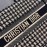 DIOR BOOK TOTE Black and Beige Houndstooth Embroidery Canvas Small Bag