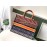 DIOR BOOK TOTE Colourful Oblique Embroidery Canvas Bag Large