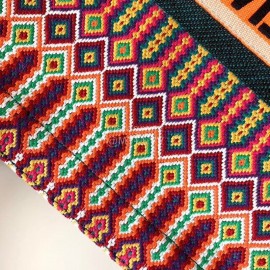 DIOR BOOK TOTE Colourful Oblique Embroidery Canvas Bag Large