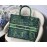 DIOR BOOK TOTE Green Elephant Oblique Embroidery Canvas Bag Large