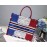 DIOR BOOK TOTE Mexico Color Oblique Embroidery Canvas Bag Large