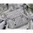DIOR Oblique Embroidery Messenger Bag Diorcamp Bag Gray 