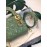 DIOR Patent Cannage Calfskin Mini Lady Dior Bag Avocado Green