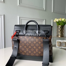 Louis Vuitton Monogram Canvas STEAMER PM Messenger Bag For Men M44473