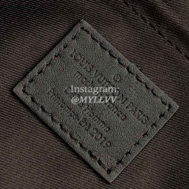 Louis Vuitton Monogram Eclipse Canvas STEAMER PM Messenger Bag For Men M44731