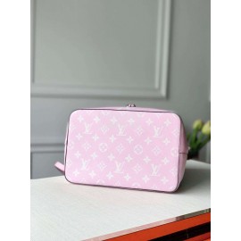 Louis Vuitton Monogram Canvas LV ESCALE NÉONOÉ MM Bucket Bag with A Removable Strap Pastel M45124