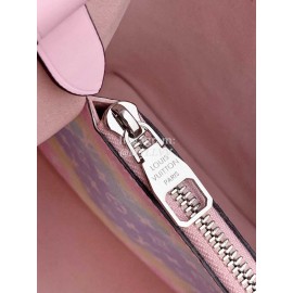 Louis Vuitton Monogram Canvas LV ESCALE NÉONOÉ MM Bucket Bag with A Removable Strap Pastel M45124