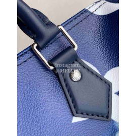 Louis Vuitton Monogram Canvas City Bag LV ESCALE SPEEDY BANDOULIÈRE 30 For Women Bleu M45146
