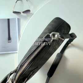 Louis Vuitton AVENUE SOFT BRIEFCASE Damier Infini Leather 15" Laptop Messenger Bag For Men Onyx N41019