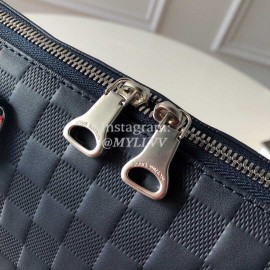 Louis Vuitton AVENUE SOFT BRIEFCASE Damier Infini Leather 15" Laptop Messenger Bag For Men Astral N41020