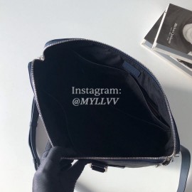 Louis Vuitton AVENUE SOFT BRIEFCASE Damier Infini Leather 15" Laptop Messenger Bag For Men Astral N41020