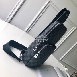 Louis Vuitton Damier Graphite Canvas AVENUE SLING BAG For Men N41719