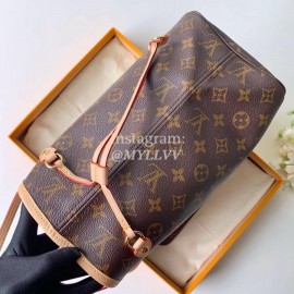 Louis Vuitton Monogram Canvas Neverfull MM Tote Medium Size Bag For Women Beige M40995