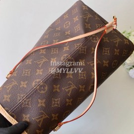 Louis Vuitton Monogram Canvas Neverfull GM Tote Large Size Bag For Women Pivoine Pink M41180