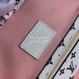 Louis Vuitton Monogram Canvas Neverfull MM Tote Medium Size Bag For Women Rouge Red M44567