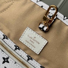 Louis Vuitton Monogram Canvas Neverfull MM Tote Medium Size Bag For Women Khaqi Green M44568