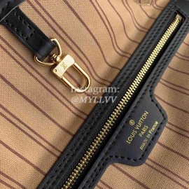 Louis Vuitton Monogram Canvas LVXLOL Neverfull MM Tote Medium Size Bag For Women Gold / Silver M45201