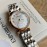 Armani New Fine Steel Strap Quartz Watch For Women