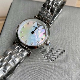 Armani Quartz Fine Steel Strap Watch For Women