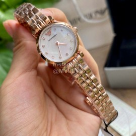 Armani New Quartz Fine Steel Strap Watch For Women