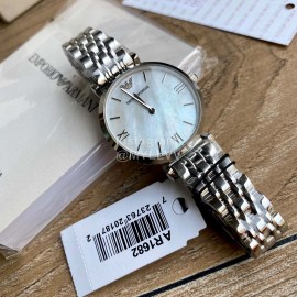 Armani Natural Fritillaria Dial Fine Steel Strap Watch For Women Ar1682