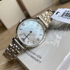 Armani Natural Fritillaria Dial Fine Steel Strap Watch For Women Ar1682