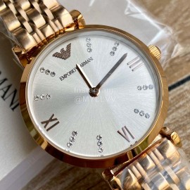 Armani Mineral Glass Mirror Life Waterproof Watch For Women 11059