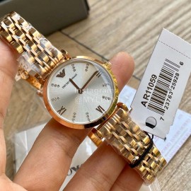 Armani Mineral Glass Mirror Life Waterproof Watch For Women 11059