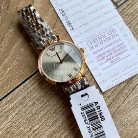 Armani Mineral Glass Mirror Life Waterproof Watch For Women Ar1840