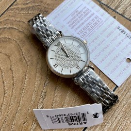 Armani Dial Diameter 32mm 316 Fine Steel Strap Crystal Drill Watch For Women Ar1925