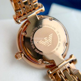 Armani Dial Diameter 32mm 316 Fine Steel Strap Quartz Watch For Women Ar1908