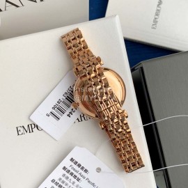 Armani Dial Diameter 32mm 316 Fine Steel Strap Crystal Drill Watch For Women Ar11244