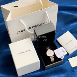 Armani Dial Diameter 32mm 316 Fine Steel Strap Crystal Drill Watch For Women Ar1926