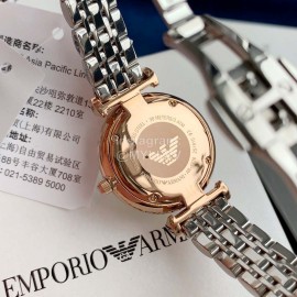 Armani Dial Diameter 32mm 316 Fine Steel Strap Crystal Drill Watch For Women Ar1926