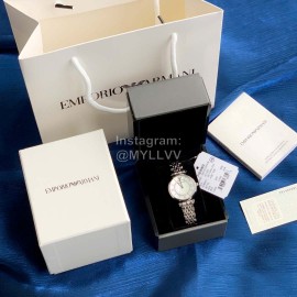 Armani Rose Steel Belt Diamond Inlaid Quartz Watch For Women Ar1908