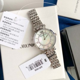 Armani Rose Steel Belt Diamond Inlaid Quartz Watch For Women Ar1908