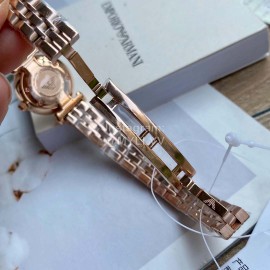 Armani Exquisite Small Gauge 22mm316 Fine Steel Strap Quartz Watch For Women 