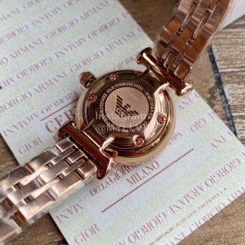 Armani Exquisite Small Gauge 22mm316 Fine Steel Strap Quartz Watch For Women 