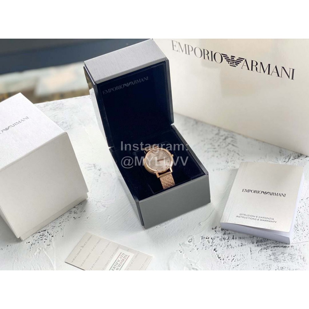 Armani Fashion 316 Fine Steel Quartz Watch For Women