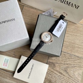 Armani Bright Dial Retro Roman Scale Leisure Watch For Women