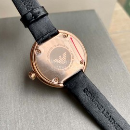 Armani Bright Dial Retro Roman Scale Leisure Watch For Women