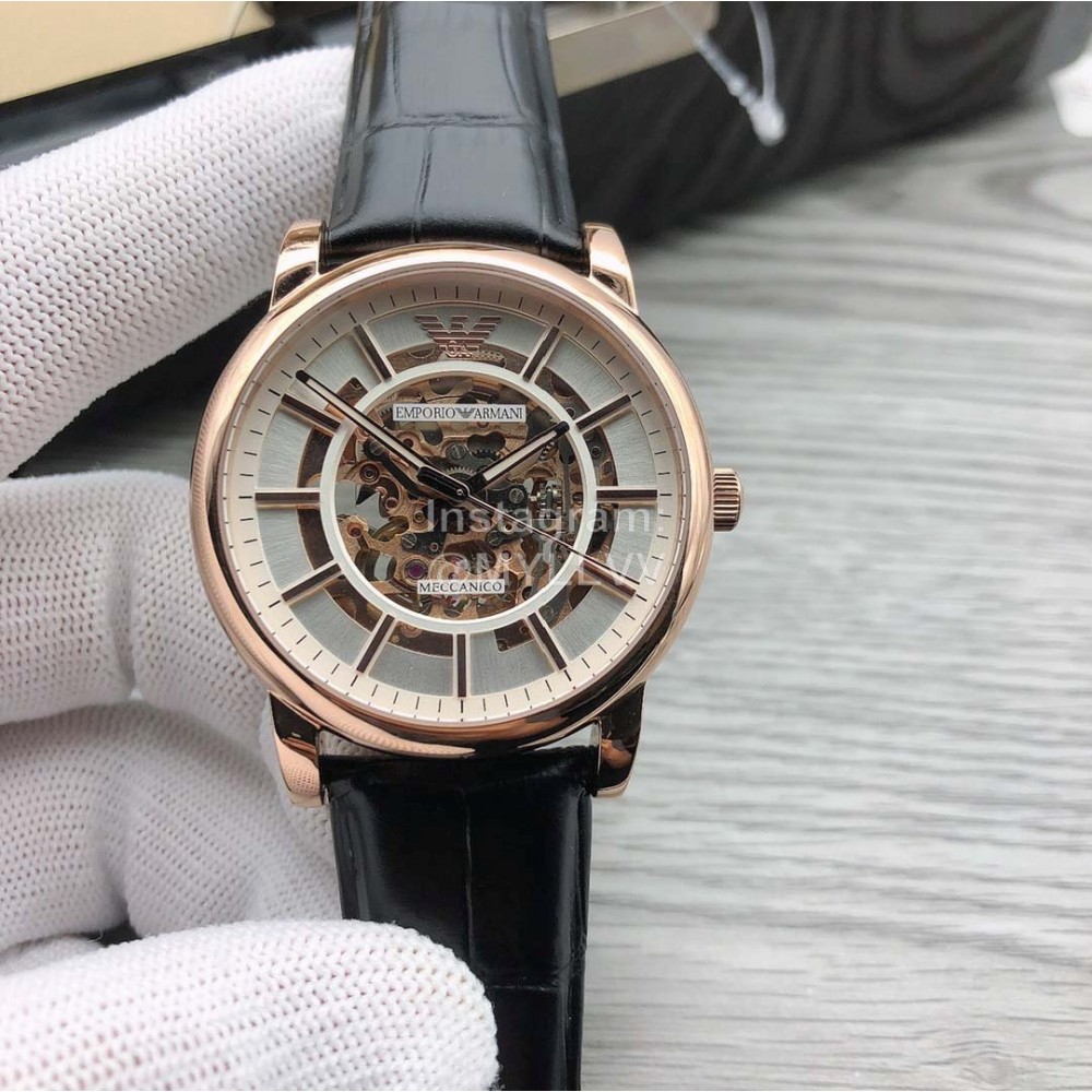 Armani 316l Fine Steel Mechanical Watch For Men Ar6007