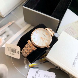 Armani Fashion 316l Fine Steel Quartz Watch For Women Ar11293